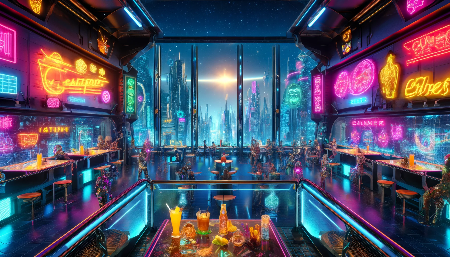 Cyber Punk Bar