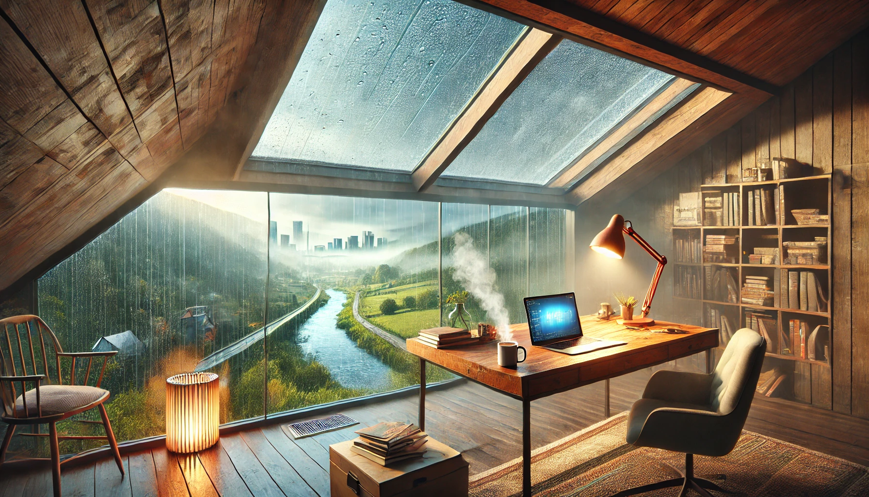 Rainy Skylight