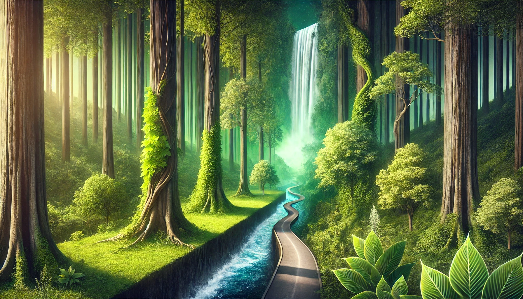 Surrealist Forest